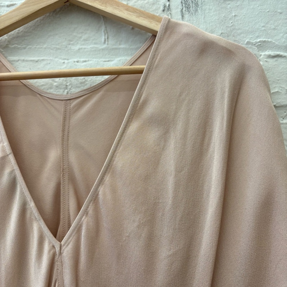 & Other‎ Stories || Seamed Paneled Bias Dress Blush Medium NWT - Picture 6 of 12